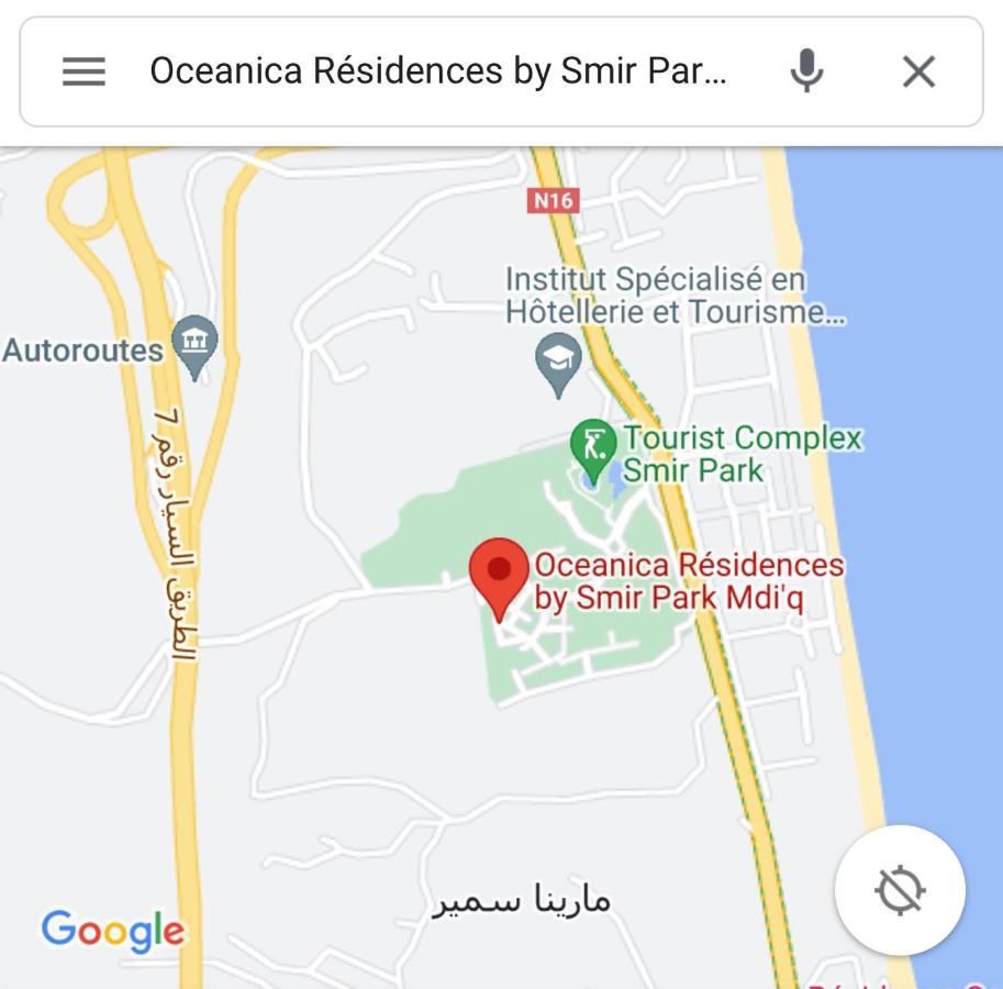 Smir Park Apartment Mdi'Q , Marina Smir, Oceanica Екстер'єр фото